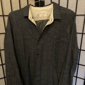 Men’s On The Byas button down denim shirt